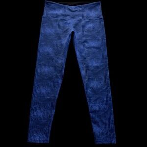 Tuff Athletics Blue Athletic Running Leggings Women Size‎ M #333